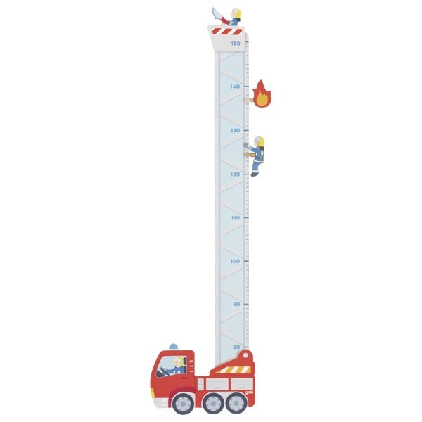 Metru din lemn pentru copii - Statia de pompieri