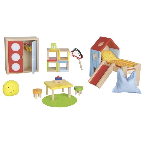 Mobilier pentru casa de papusi - Camera copilului