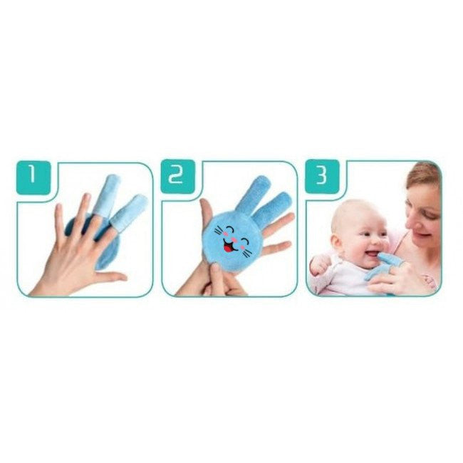 Periuta de dinti pentru folosire pe deget BabyJem