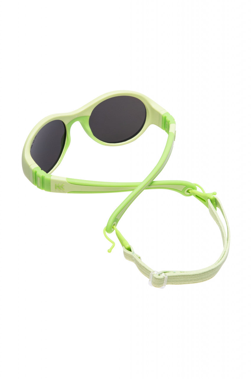 Set 2 ochelari copii Click & Change, verde, 0-2 ani, Mokki