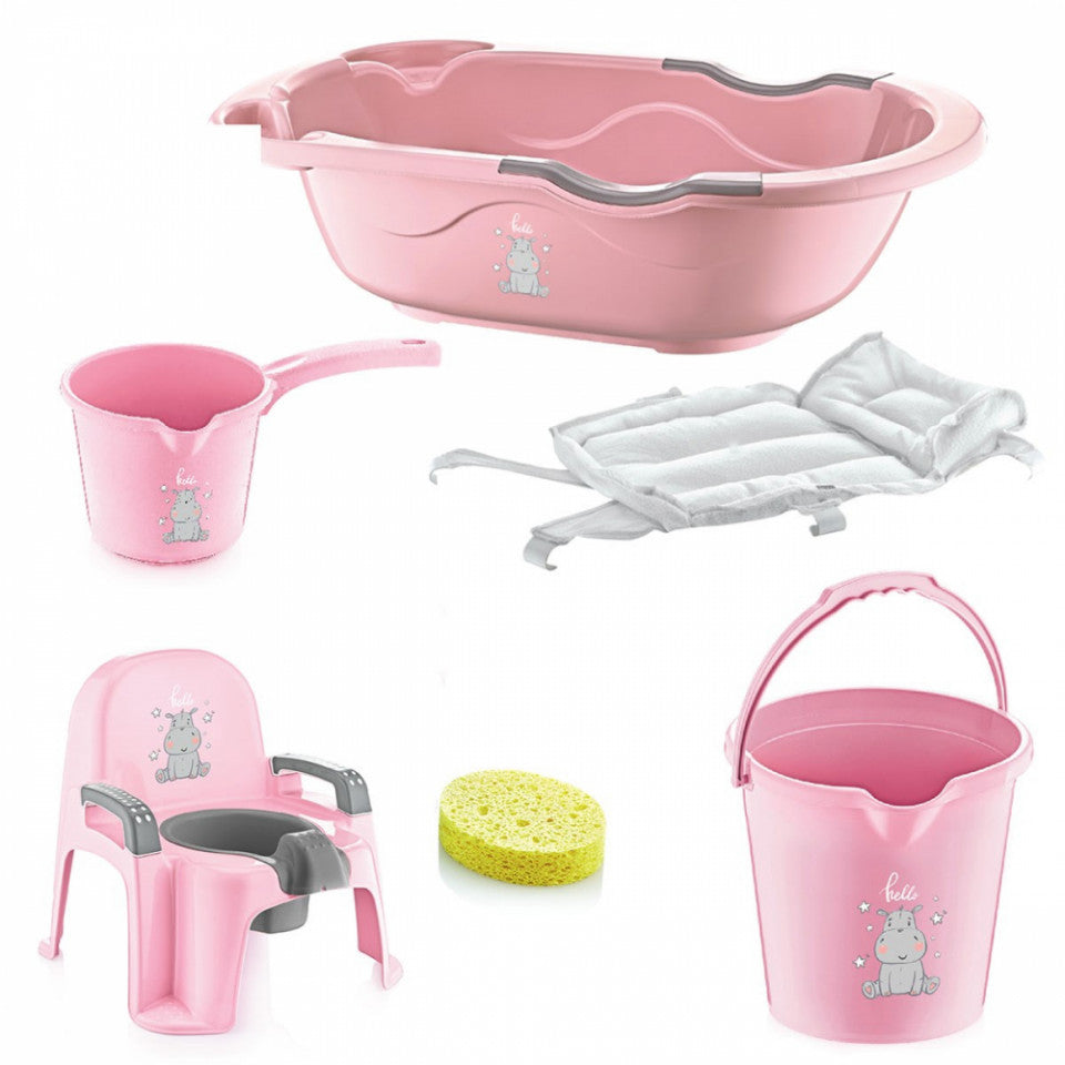 Set de baie cu 6 piese Bebe Lux BabyJem