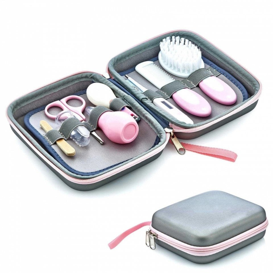 Set ingrijire bebelusi cu 9 piese BabyJem Grooming Set