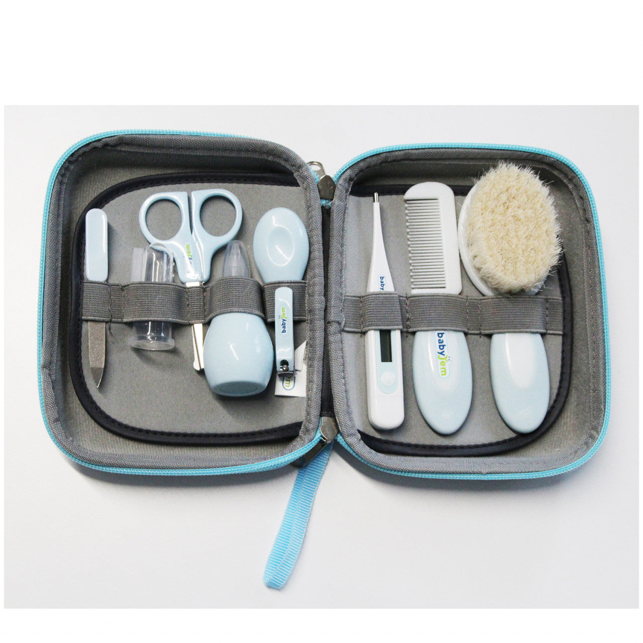 Set ingrijire bebelusi cu 9 piese BabyJem Grooming Set