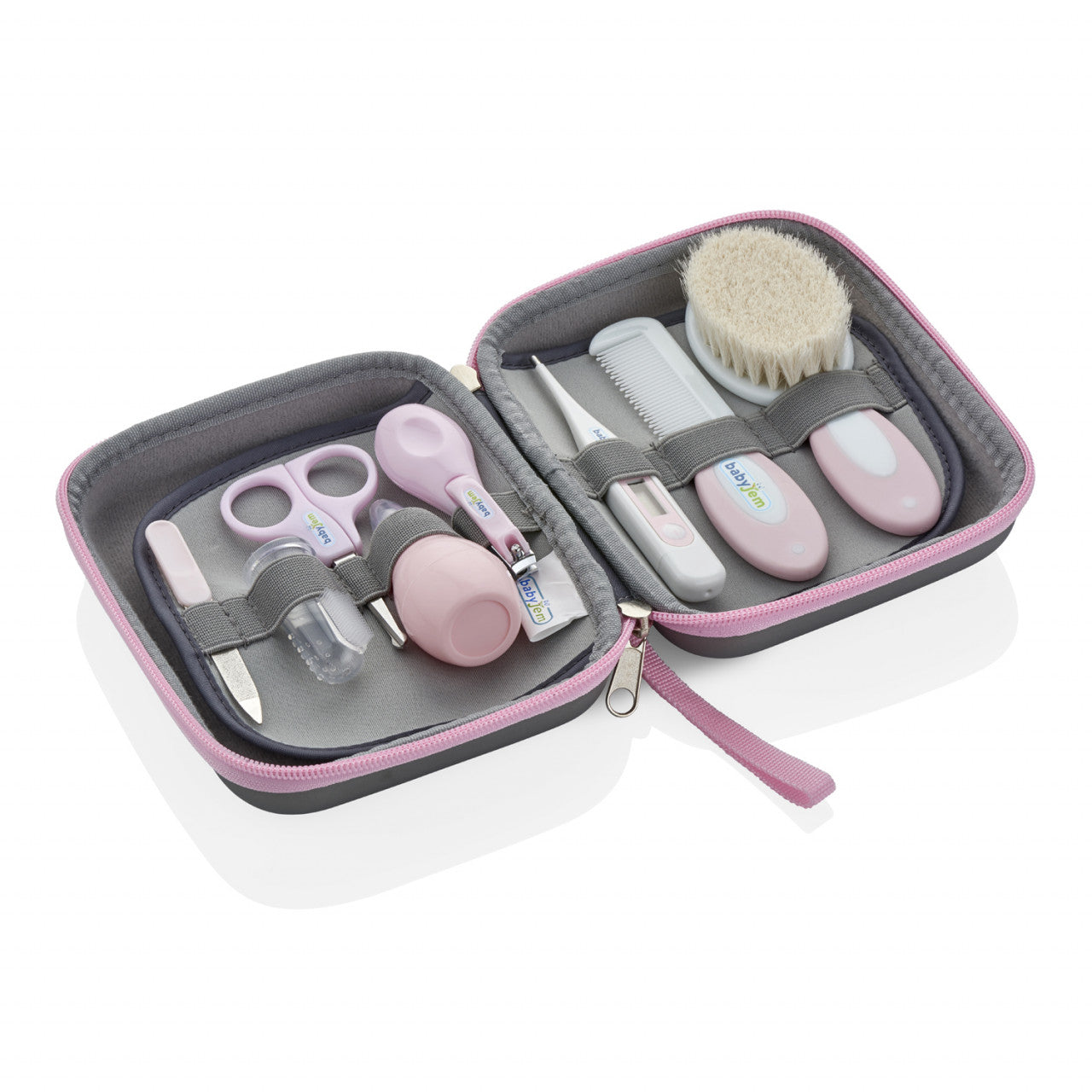 Set ingrijire bebelusi cu 9 piese BabyJem Grooming Set