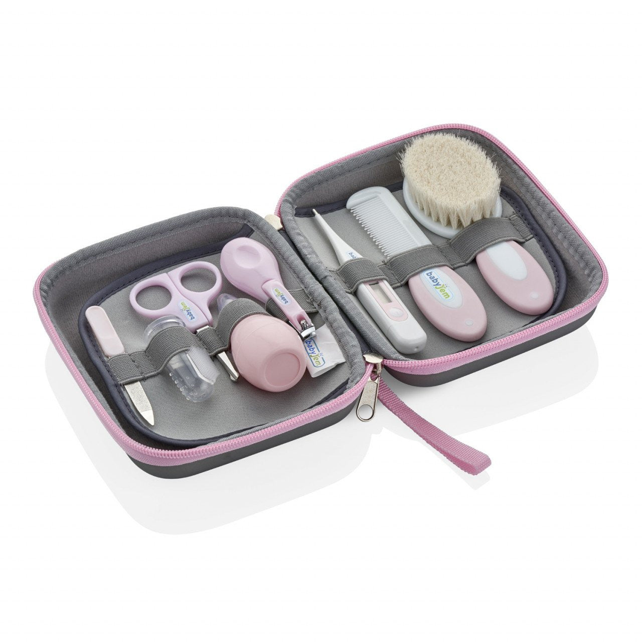 Set ingrijire bebelusi cu 9 piese BabyJem Grooming Set