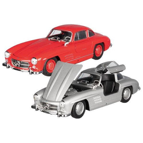 Set vehicule Mercedes Benz 300 SL, die-cast, 1:24, L  19 cm