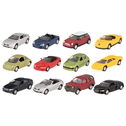 Vehicule die-cast, scara 1-60, L  7.5 cm, modele diverse
